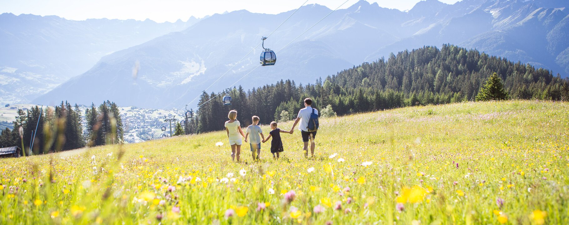 Cable Cars in Serfaus-Fiss-Ladis in Tyrol | © Serfaus-Fiss-Ladis Marketing GmbH | Daniel Zangerl