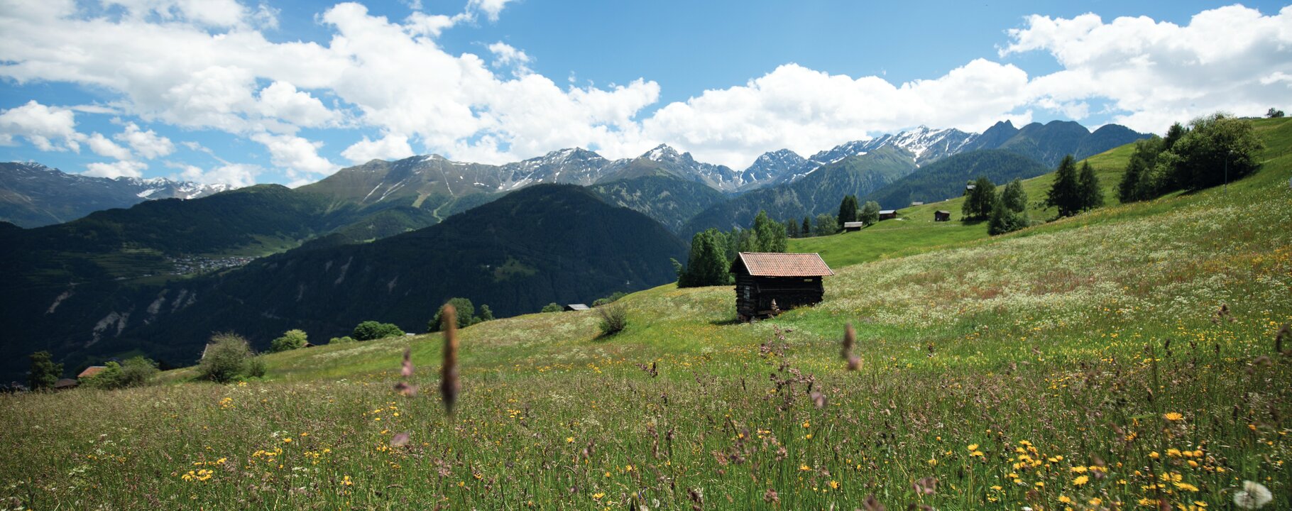 Sommerurlaub in der schönen Landschaft von Serfaus-Fiss-Ladis | © Andreas Kirschner