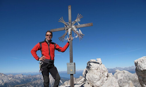 Mountain guide Christian