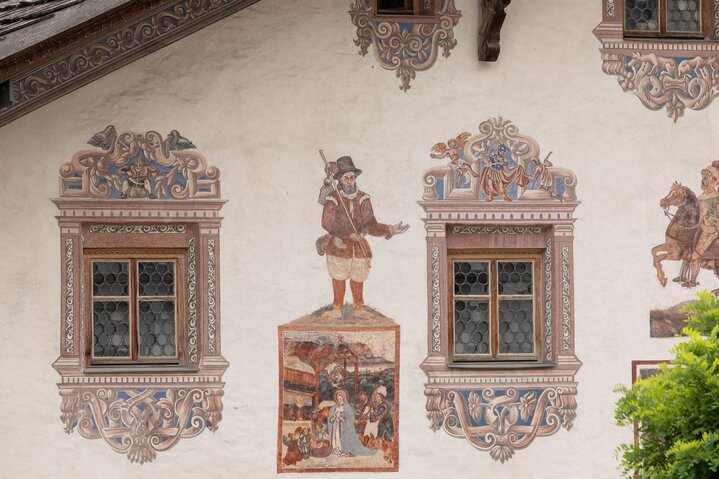 Das „Rechelerhaus“ painting