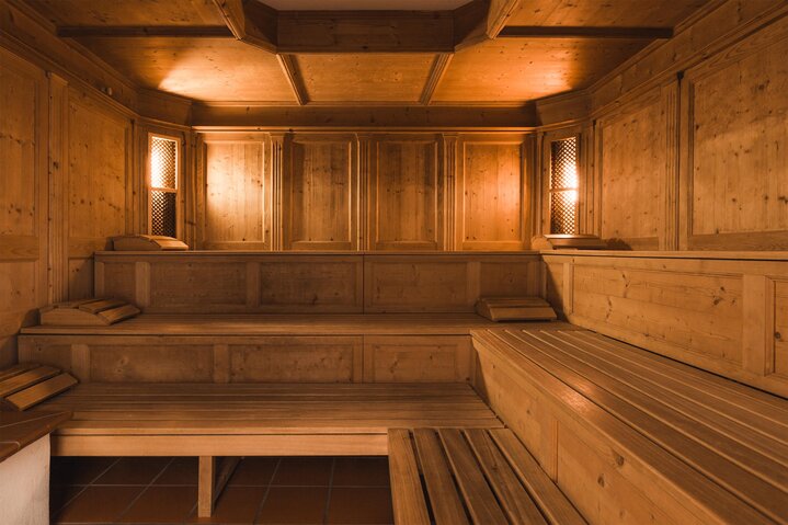 Wooden sauna