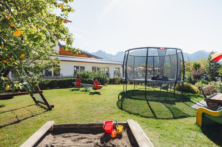 Small playground in the garden