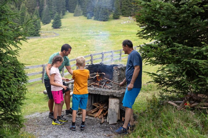 Grillplatz Hög in Serfaus