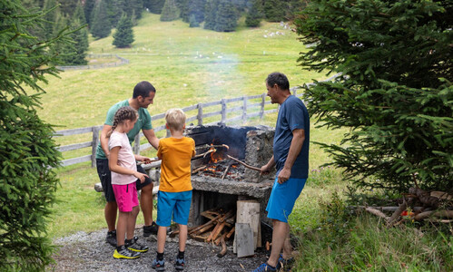 Grillplatz Hög in Serfaus