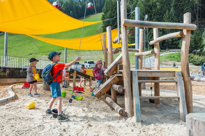 Sand play area