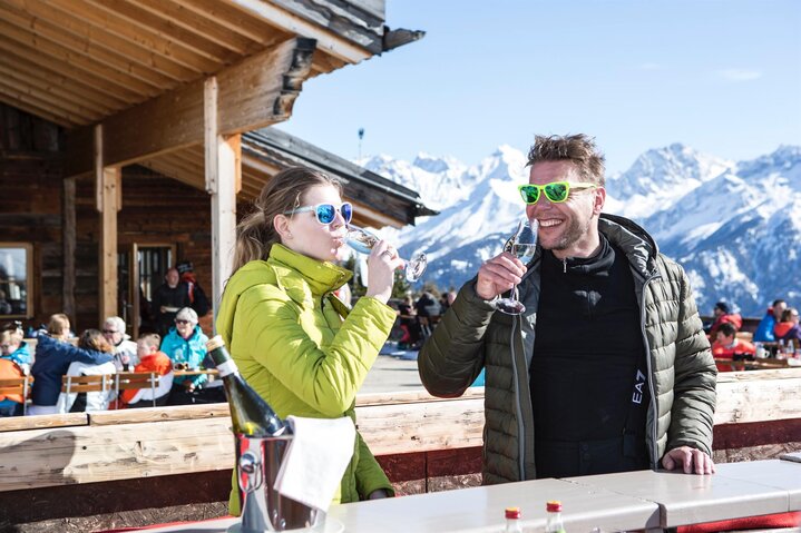 Terrasse in Winter